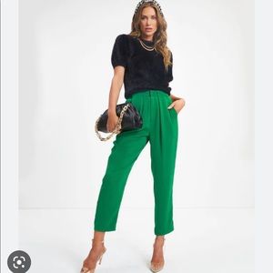 GREEN DRESS PANTS